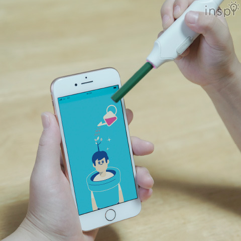 勉強で溜めたやる気パワーをアプリにそそぐ