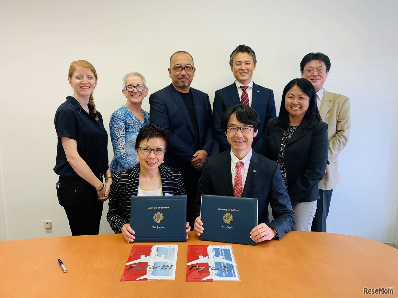 UCLA×JAL、連携協定の覚書を締結