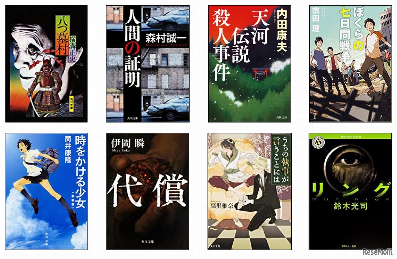 対象作品（一部）