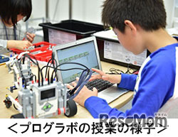 プログラボの授業のようす