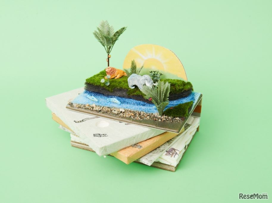 文部科学大臣賞「地層スライドはめこみ貯金箱」（4年生の部）