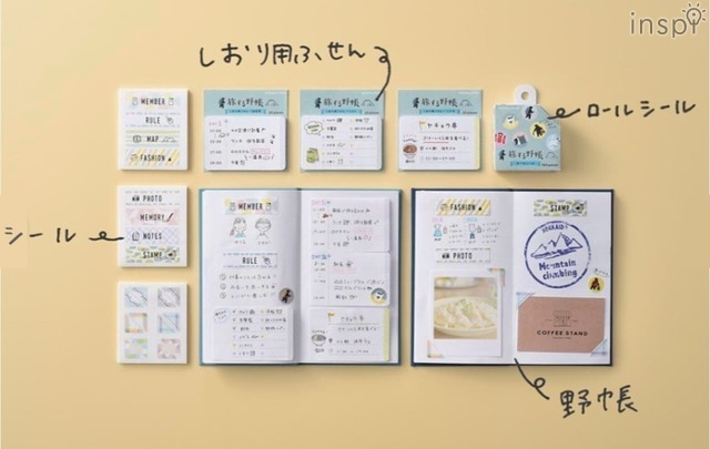 旅する野帳使用例