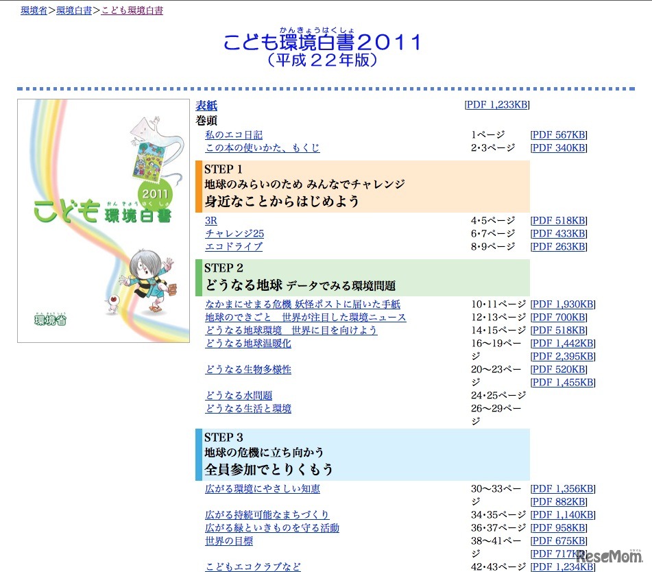 こども環境白書2011