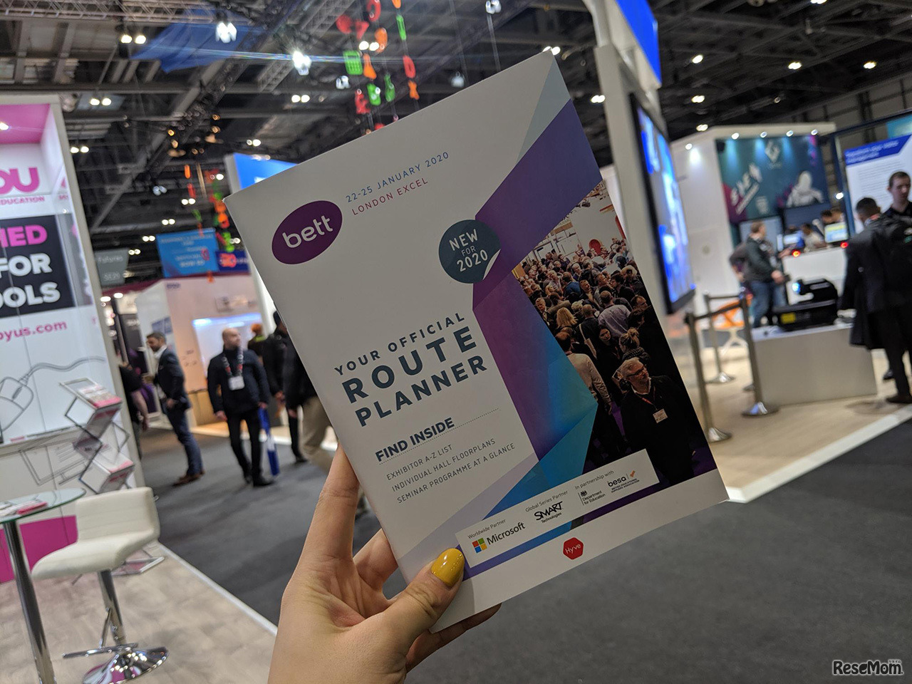 BETT2020会場で配布されている冊子