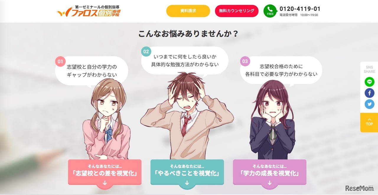 ファロス個別指導学院「大学受験個別合格戦略コース」