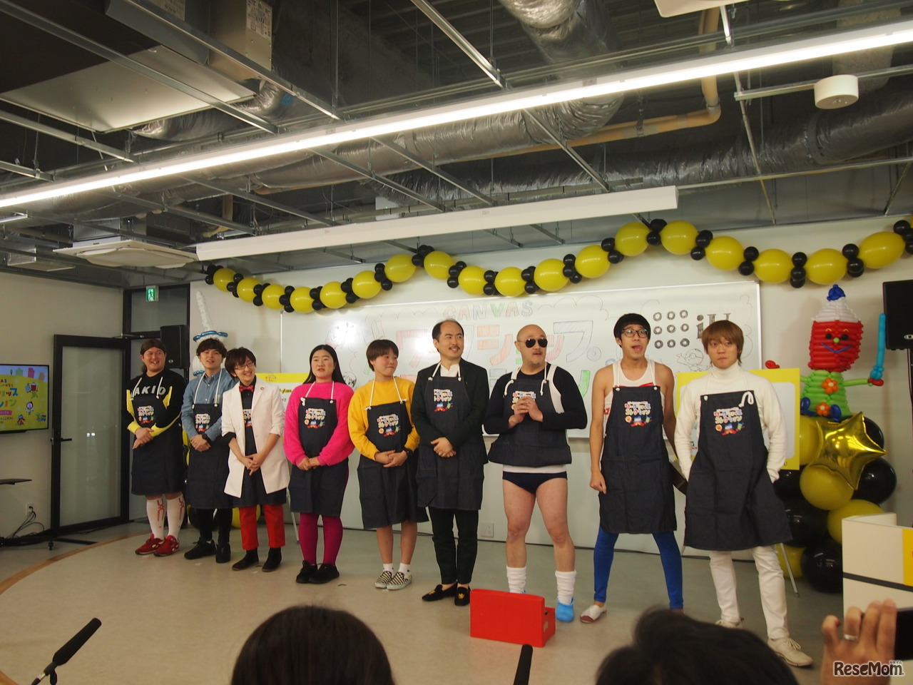 登壇した芸人たち