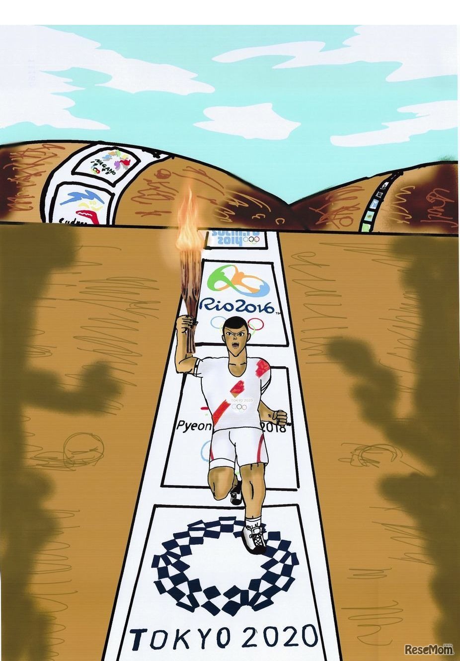 【金賞】大阪府立生野聴覚支援学校中学部2 年　近藤海瑠