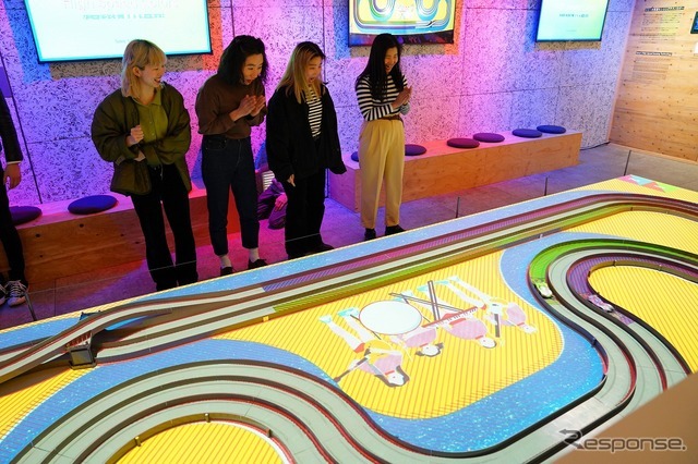 ソニースクエア渋谷プロジェクト訪問時の様子