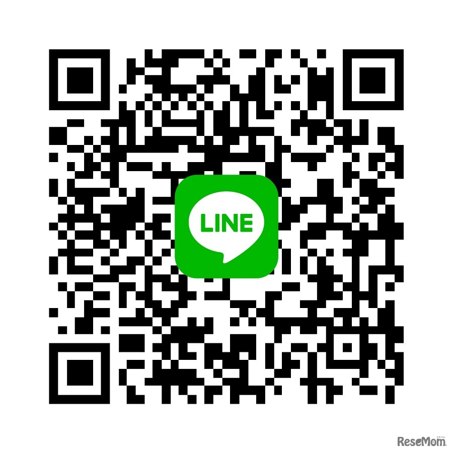 「数検LINE公式アカウント」友だち追加用QRコード