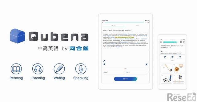 Qubena中高英語 by河合塾