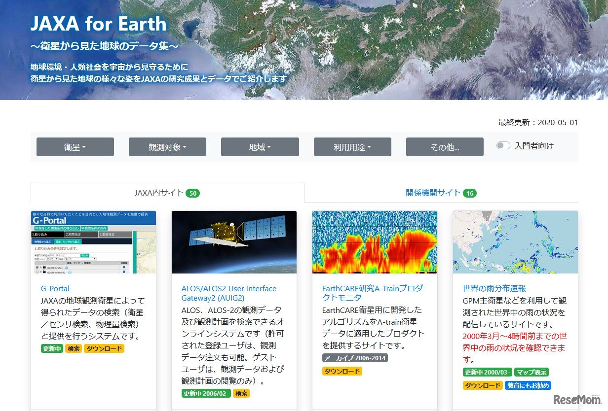 JAXA for Earth