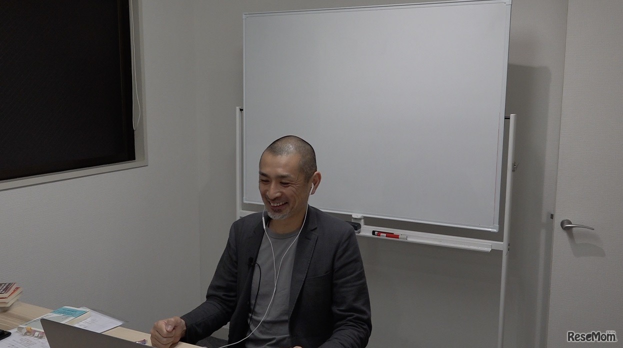 リモート撮影のようす：おおたとしまさ氏