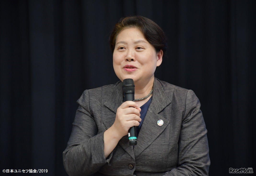 国連子どもの権利委員会委員 大谷美紀子弁護士　(c) 日本ユニセフ協会_2019