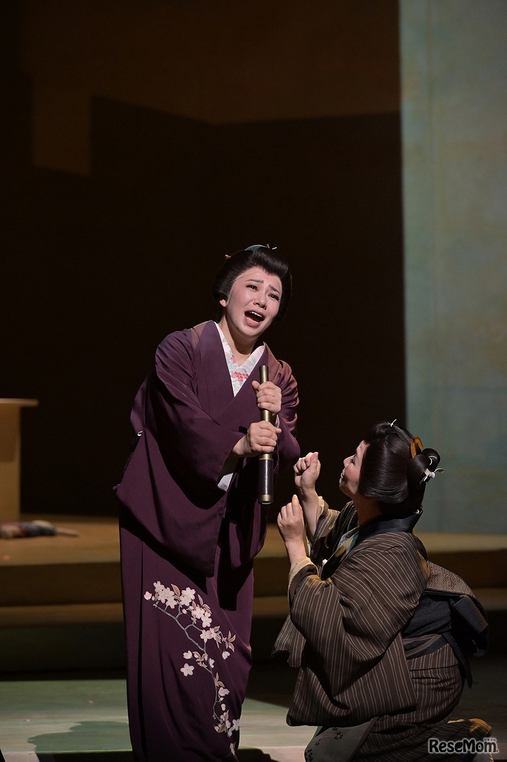 新国立劇場「蝶々夫人」より　撮影：寺司正彦