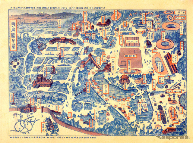 1939年以降のガイドマップ