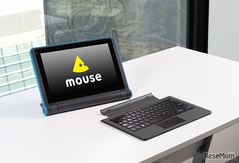 着脱式キーボードで簡単にノートパソコンからタブレットに