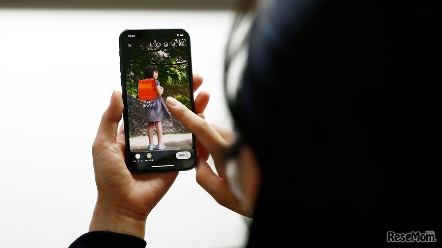 ランドセル試着スタンプ