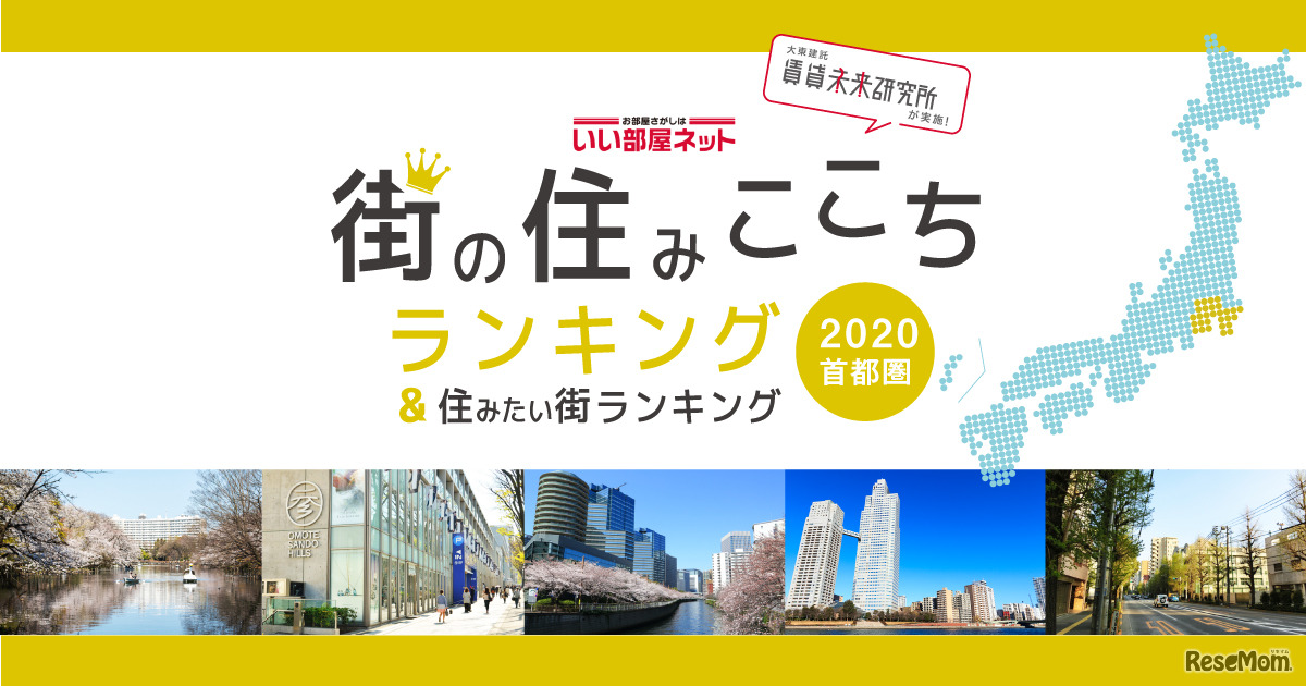 街の住みここち＆住みたい街ランキング
