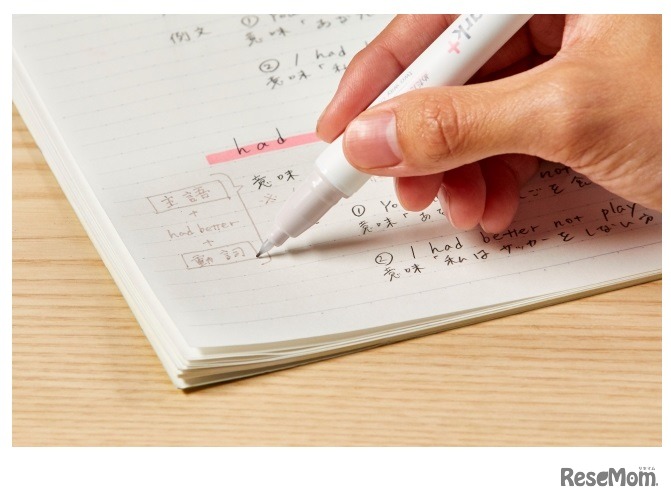 2ウェイカラーマーカー「マークタス」グレータイプ使用イメージ