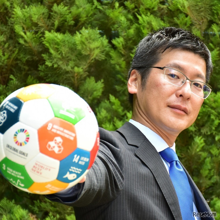 講師のセレスポ  コーポレート本部 人事総務部副部長 兼 コーポレートデザイン室長 越川延明氏