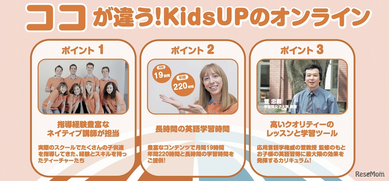 KidsUPのオンライン