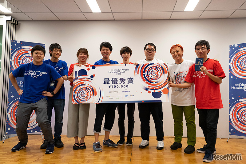 2019年の最優秀賞チーム