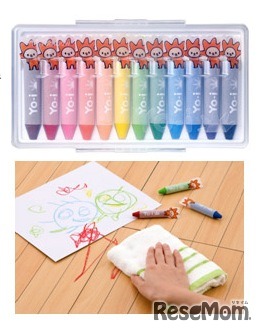 水性クレヨン12色