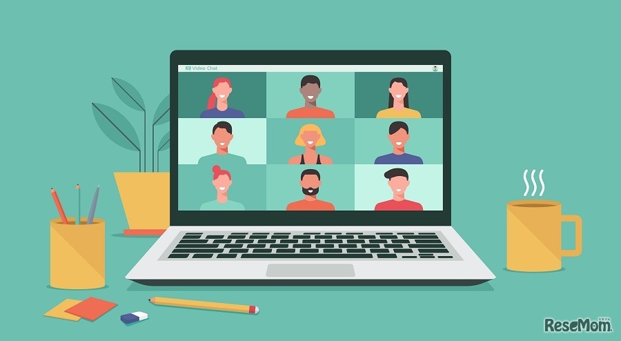 ビデオ会議システムZoomを利用して自宅などから参加可能（画像はイメージ）