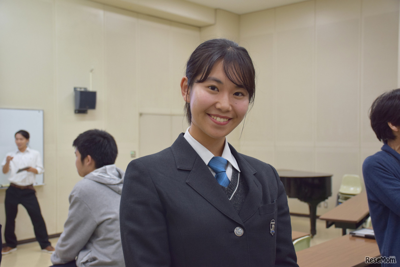 郁文館グローバル高等学校3年 風間美海さん