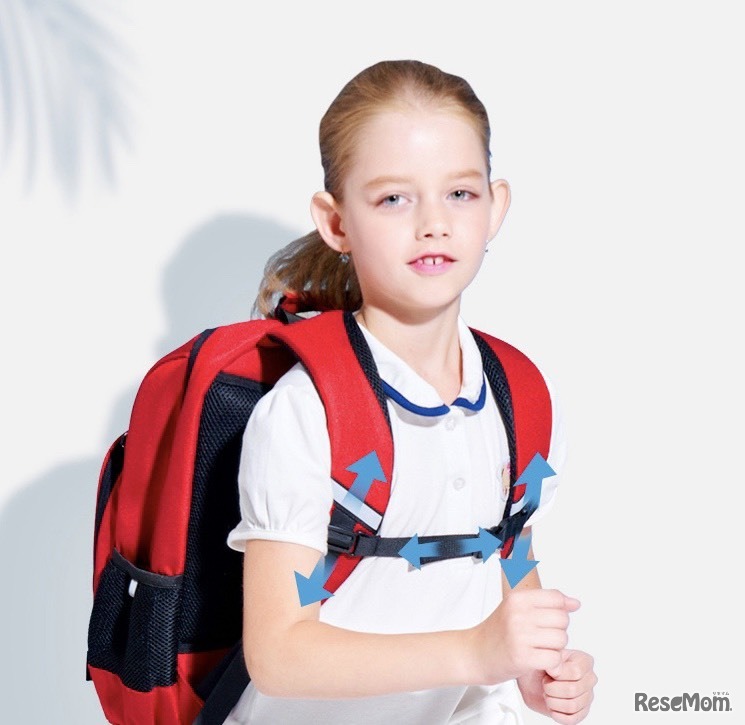 荷物が体感重量で30％軽減される子ども用リュック「HELLO DRAGON（ハロードラゴン）」