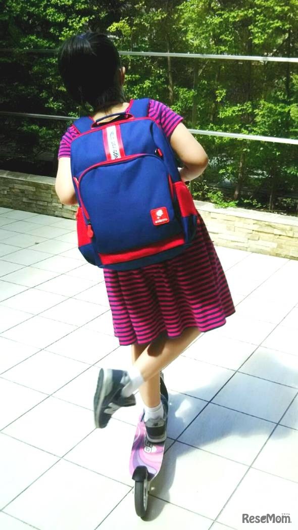 荷物が体感重量で30％軽減される子ども用リュック「HELLO DRAGON（ハロードラゴン）」