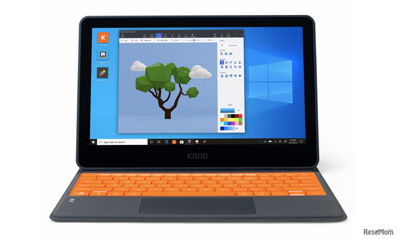 2020年8月7日に日本での販売を開始した、子ども向け組立てタブレットPC「Kano PC（カノピーシー）」