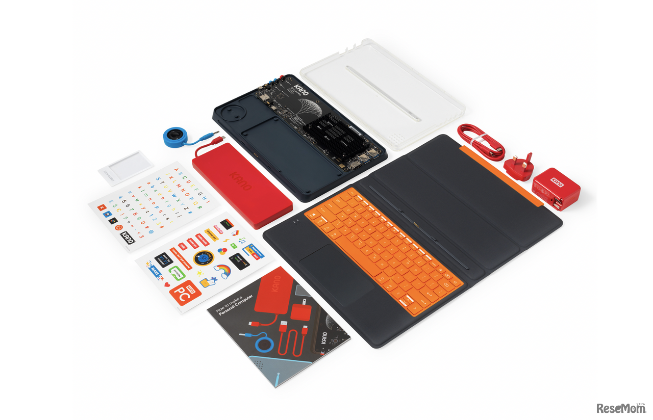 2020年8月7日に日本での販売を開始した、子ども向け組立てタブレットPC「Kano PC（カノピーシー）」