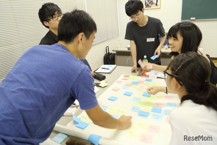 過去に開催されたリーダー夏合宿の模様