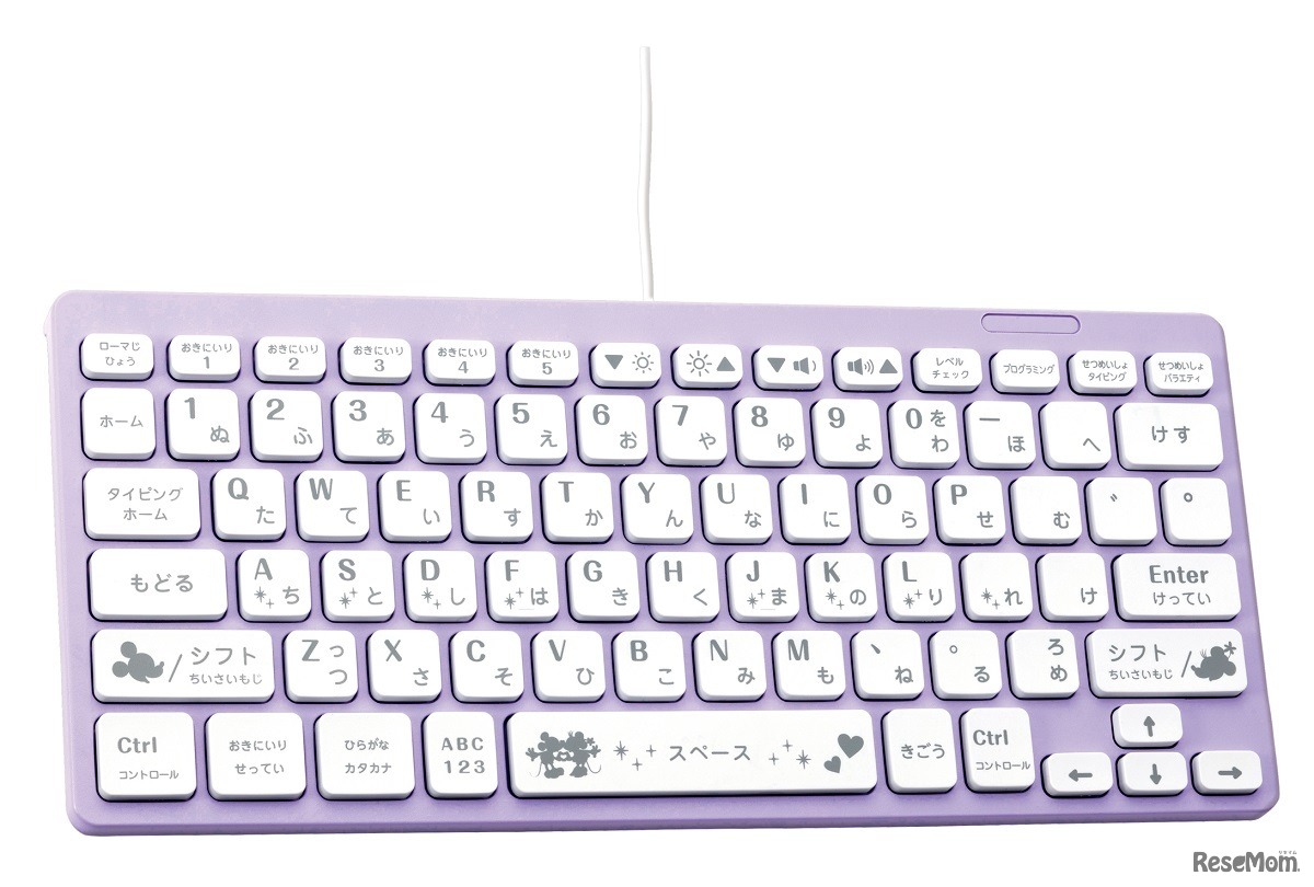 ディズニー＆ディズニー／ピクサーキャラクター マジカルスマートノート専用ソフト マジカルスマートキーボード　(c) Disney  (c) Disney/Pixar (c) Disney.Based on the 