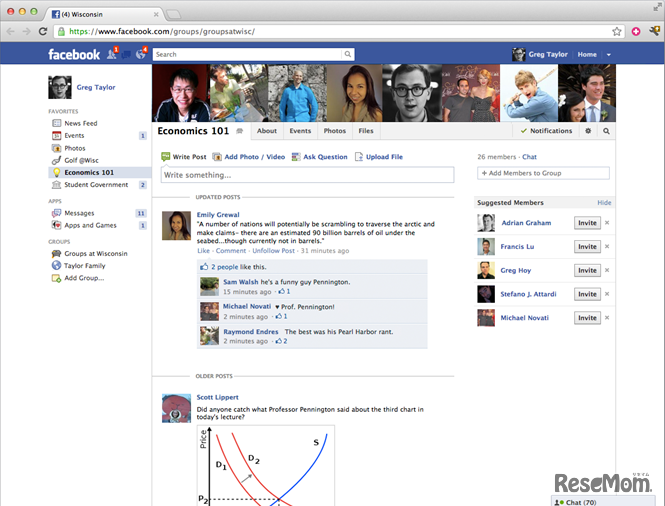 Facebook、新機能