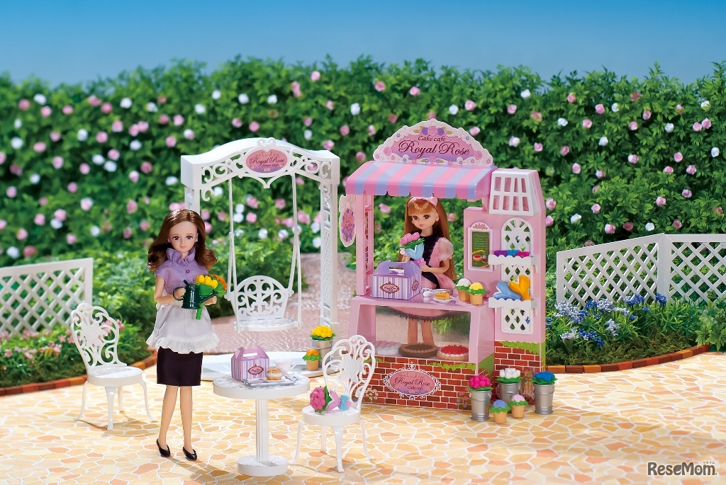 リカちゃんハウス　お花がいっぱいケーキやさん