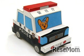 ペーパークラフト／パトカー