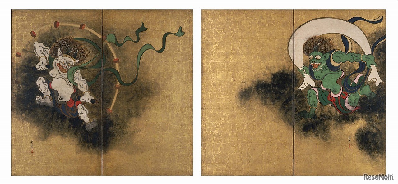 重要文化財「風神雷神図屏風」