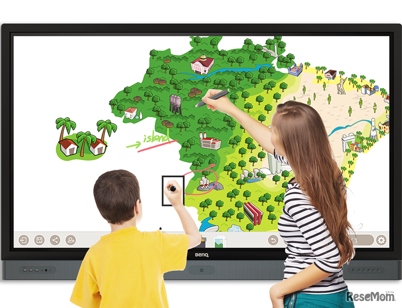 BenQが先生の悩み解決「従来の授業をさらに光らせるICT電子黒板の活用法」11/22