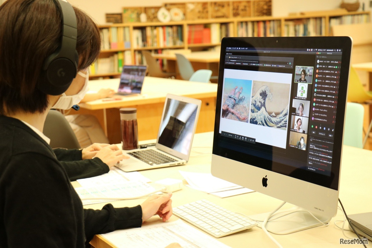 ステップ1「上野へGO！ーオンライン」イメージ