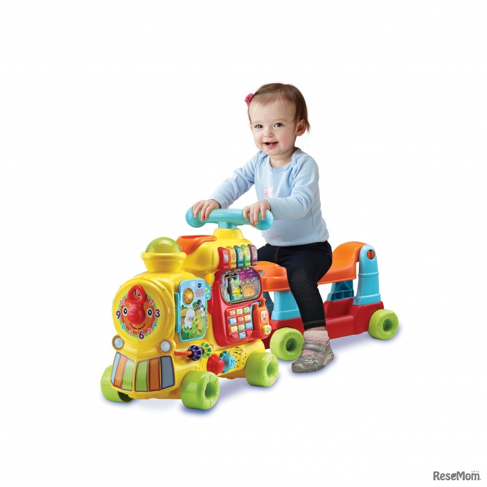 【トイザらス限定】バイリンガル遊びも学びも！ウォーカー＆ライド　ABCトレイン［VTech］