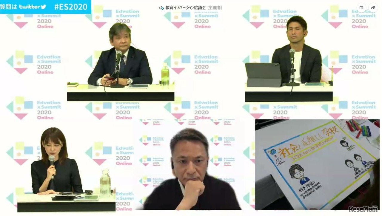 プログラム「社会と乖離した学校、子どもたちはいかに社会とつながるか」