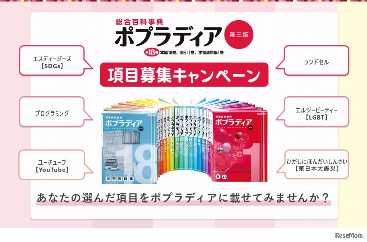 ポプラディア項目募集キャンペーン