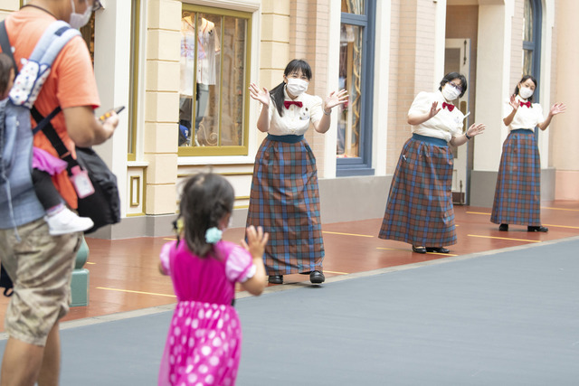 7月に再開した東京ディズニーランド(C) Disney