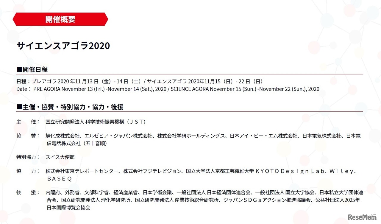 開催概要