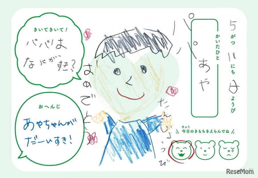 おやここうかんにっき