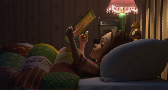 『アーヤと魔女』新規場面カット（C）2020 NHK, NEP, Studio Ghibli