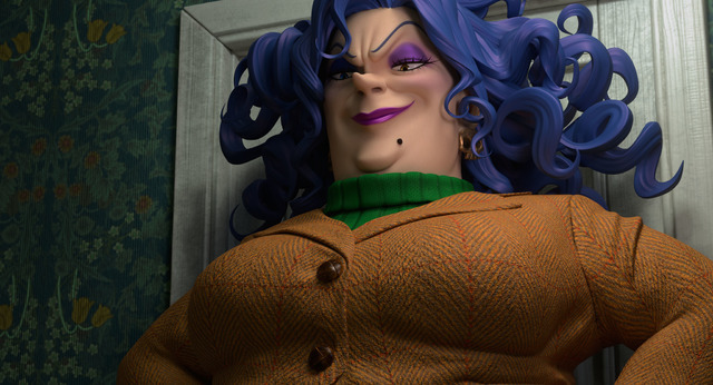 ベラ・ヤーガ：寺島しのぶ（C）2020 NHK, NEP, Studio Ghibli