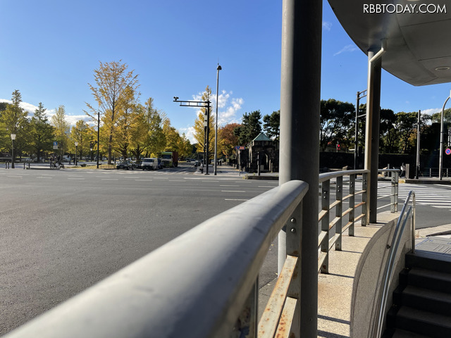 広角カメラで撮影